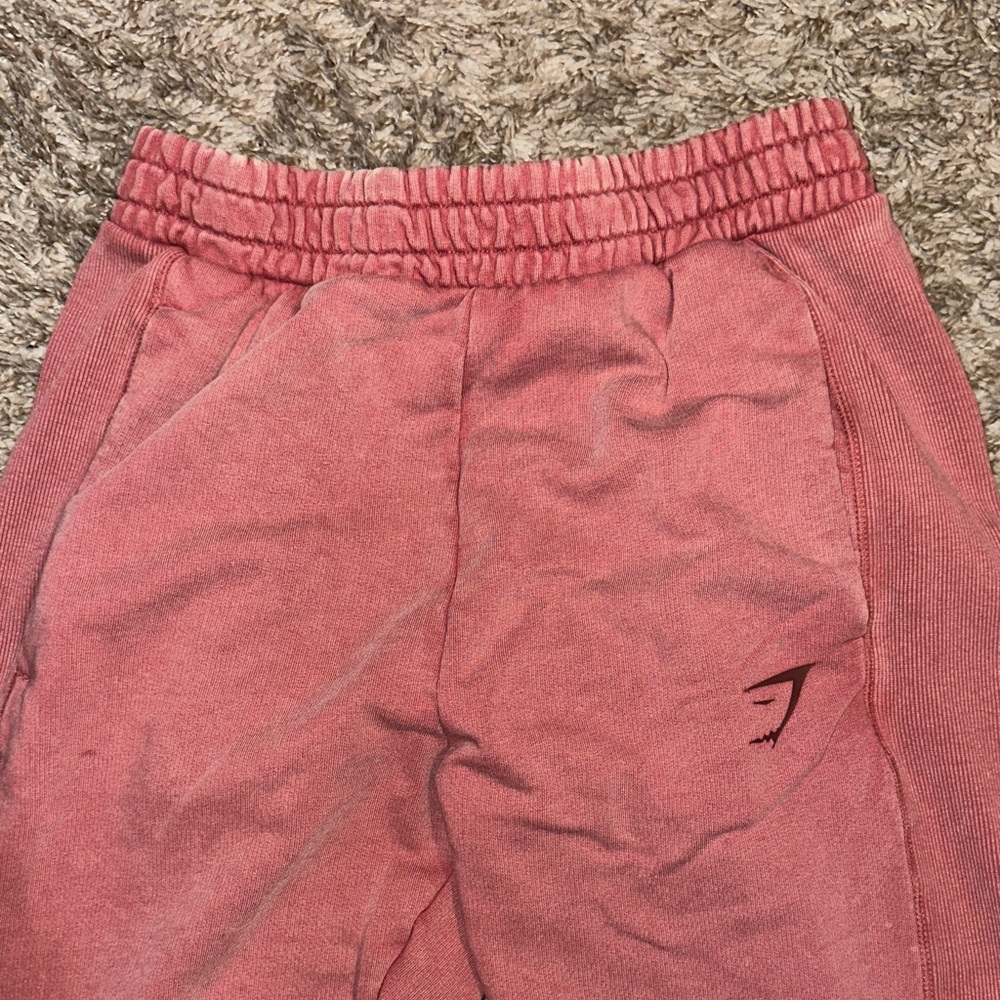 Gymshark Rose Pink Jogger Sweatpants - Picture 2 of 4